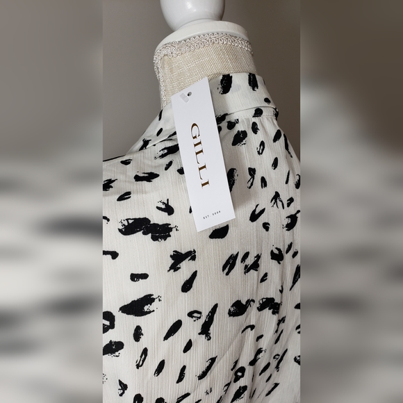 GILLI women's blouse size Medium NWT - Picture 6 of 13